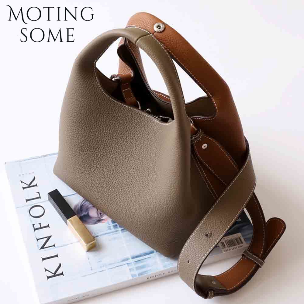 Women Bags On Sale - Motingsome Patchwork Style Borsa a secchiello