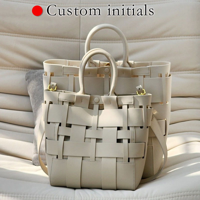 Women Bags On Sale - Borse tote in vera pelle con