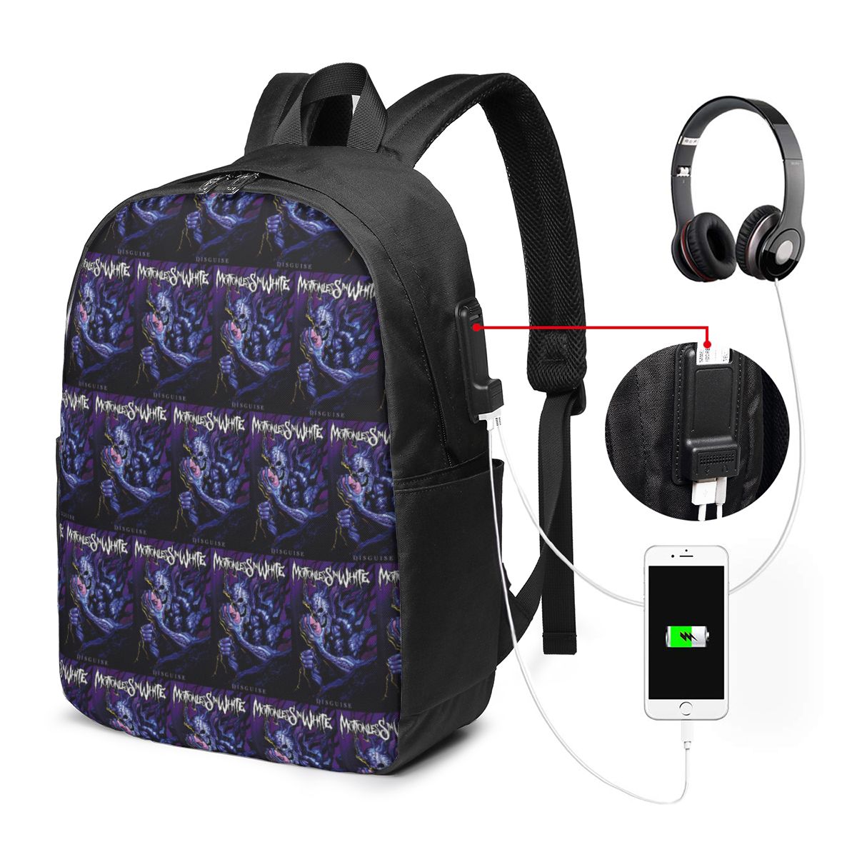 Zaino Motionless In White, bor - Women Bags Laptop recensione e prezzo