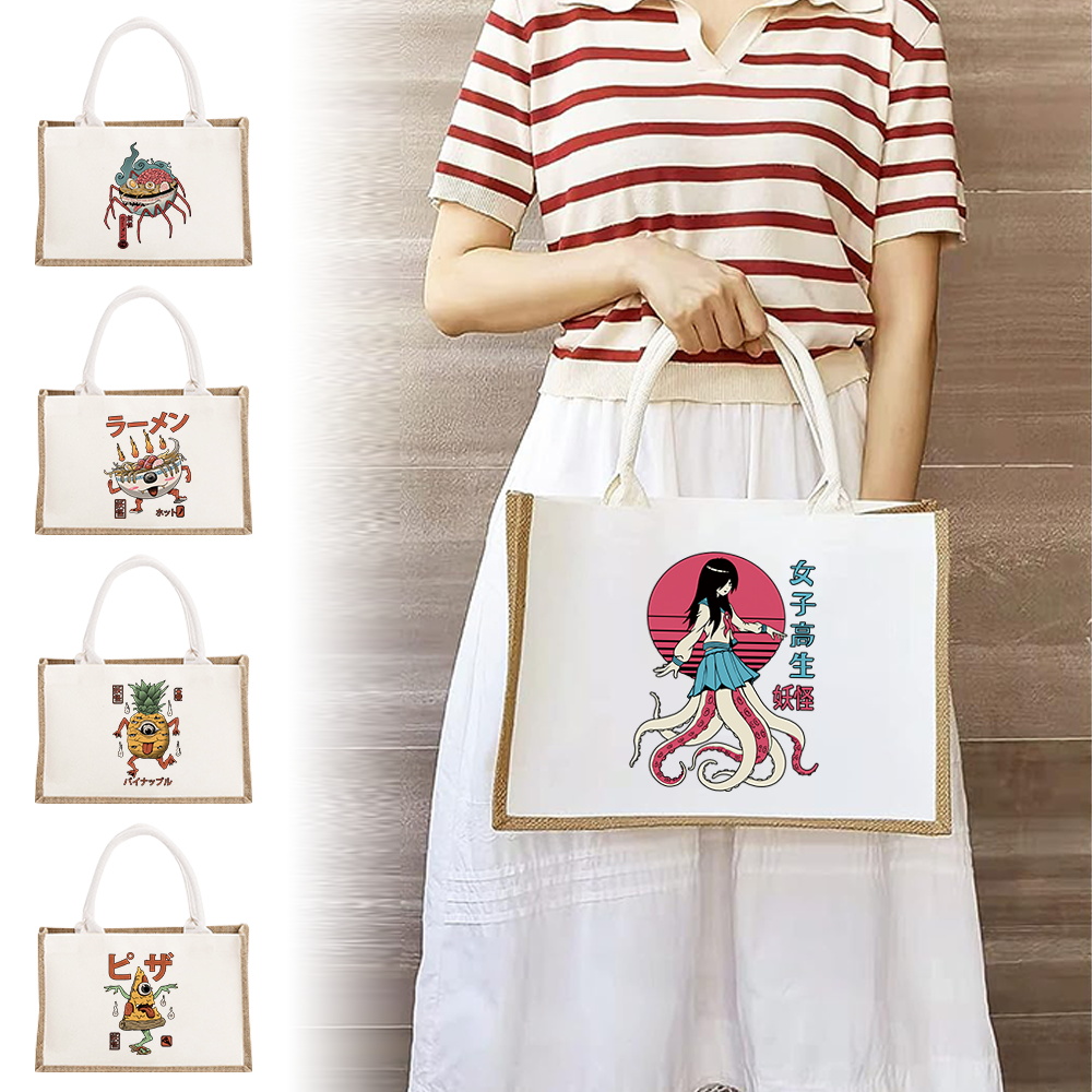 Borse Tote in Tela di Iuta da  - Women Bags Jute recensione e prezzo