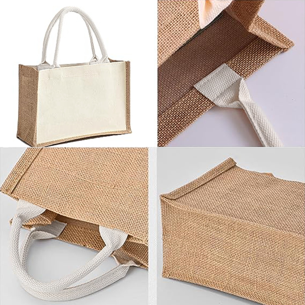 Borse Tote in Tela di Iuta da  - Women Bags Jute recensione e prezzo