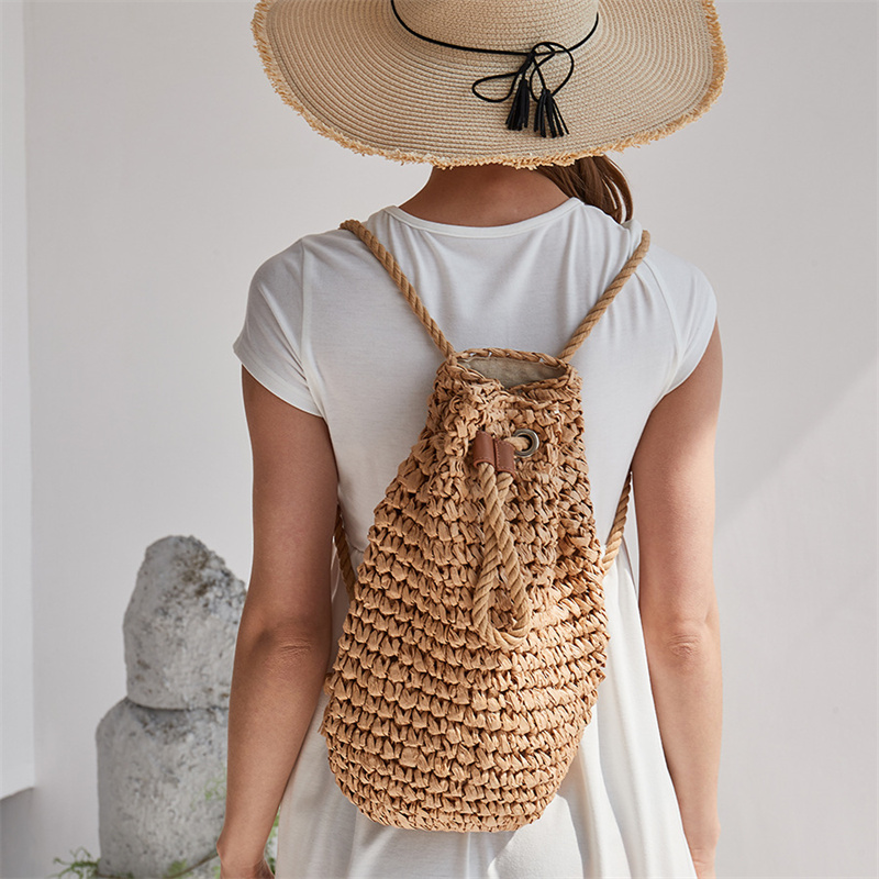 2023 Zaini di paglia casual es - Women'S Raffia Bags recensione e prezzo