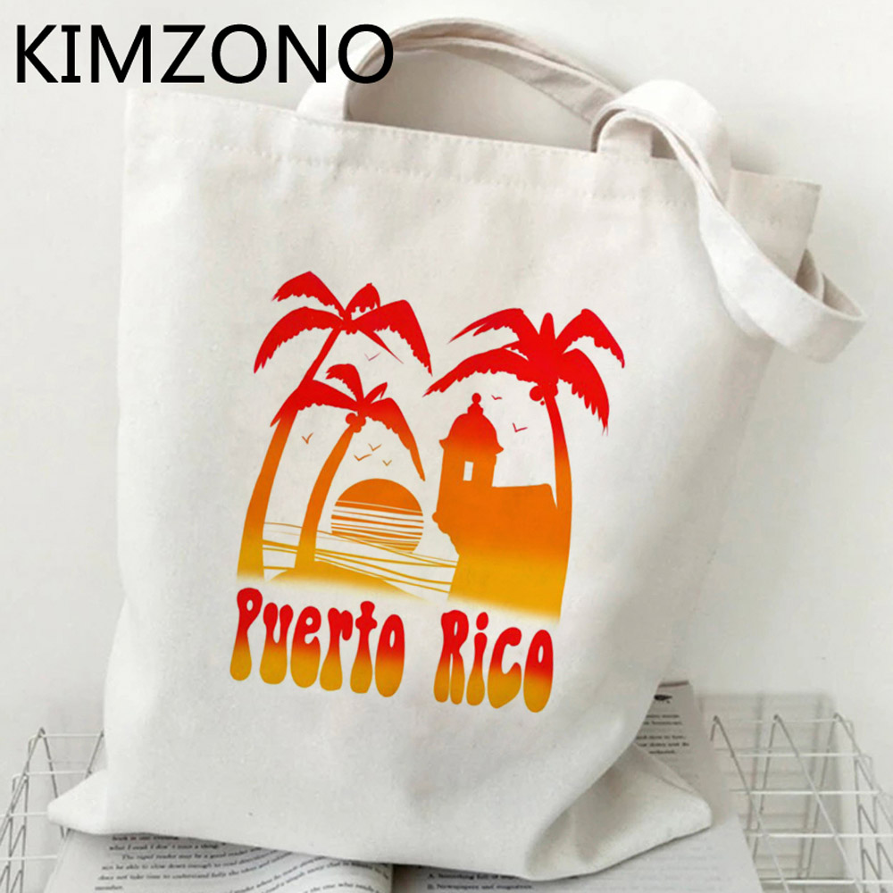 Borsa per la spesa Puerto Rico - Women Bags Jute recensione e prezzo