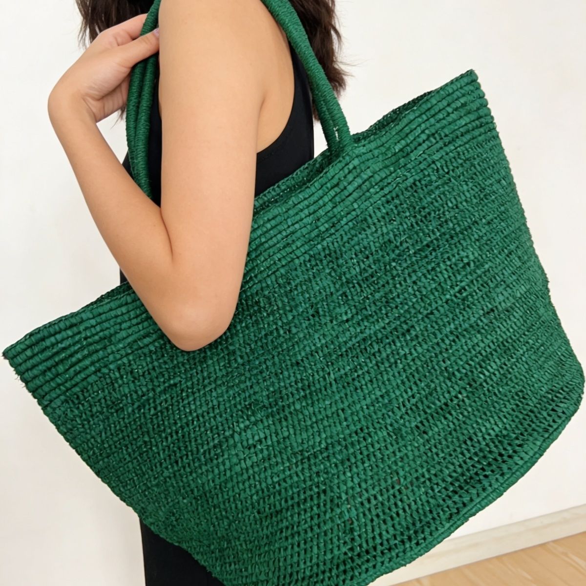 Borsa a Spalla Grande in Pagli - Women'S Raffia Bags recensione e prezzo