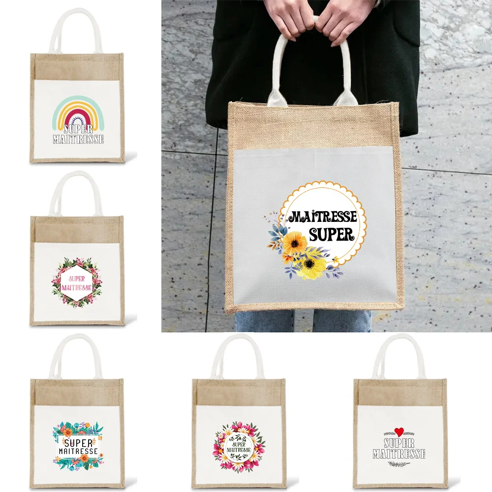 Borsa in lino dal design minim - Women Bags Jute recensione e prezzo