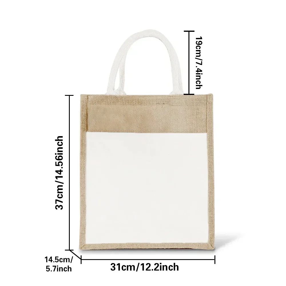 Borsa in lino dal design minim - Women Bags Jute recensione e prezzo