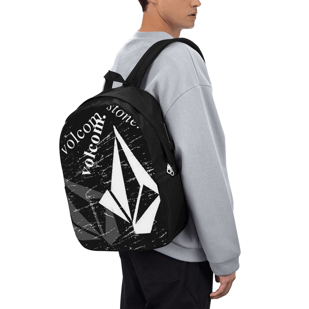 Zaino con logo V-Volcom, borsa - Women Bags Laptop recensione e prezzo