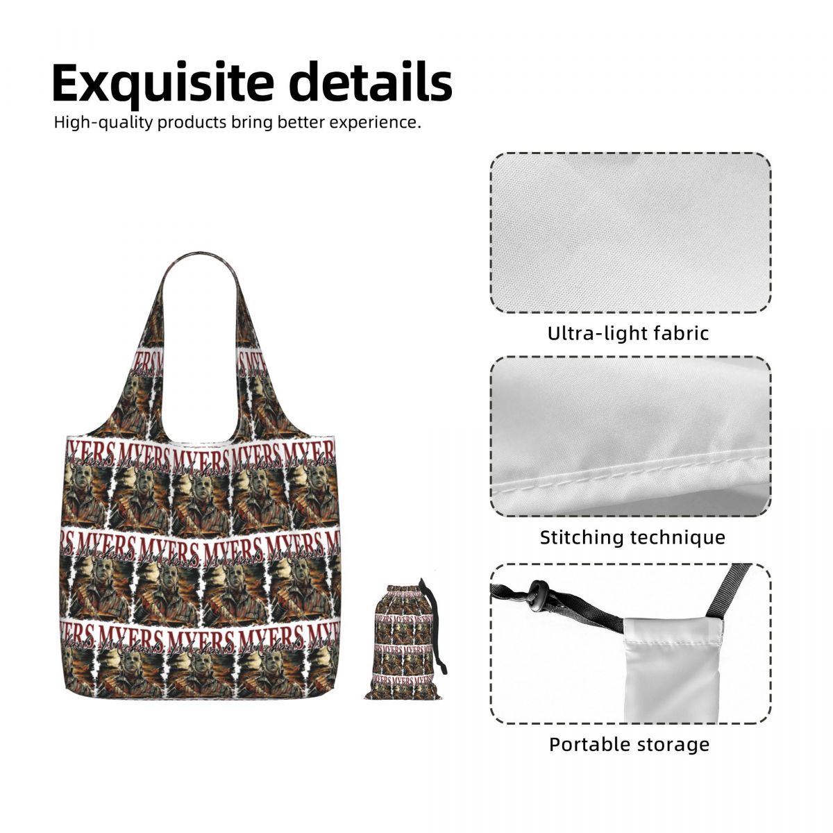 Borsa Shopper Michael Myers in - Women Bags Myer recensione e prezzo