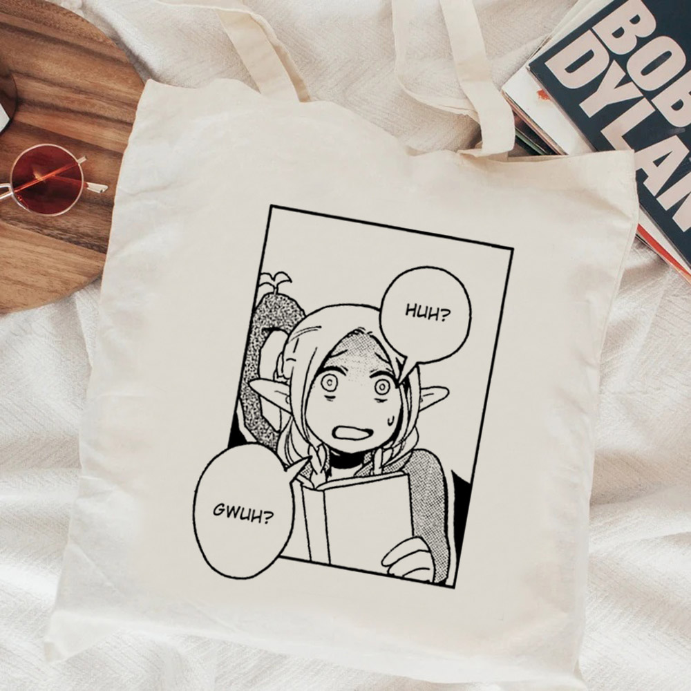 Dungeon Meshi shopping bag eco - Women Bags Jute recensione e prezzo