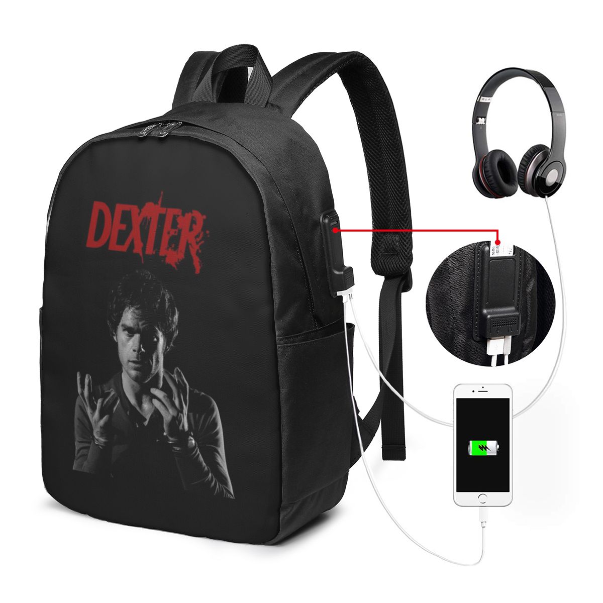 Zaino Movie Dexter Morgan, bor - Women Bags Laptop recensione e prezzo