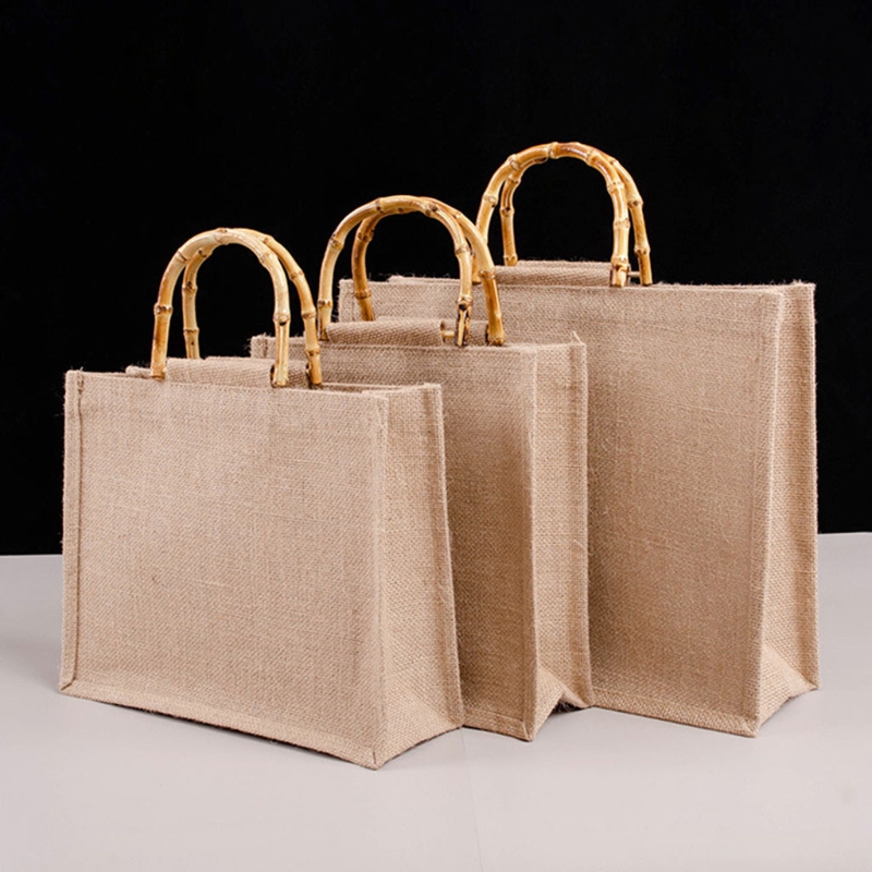 Borsa da Shopping portatile in - Women Bags Jute recensione e prezzo