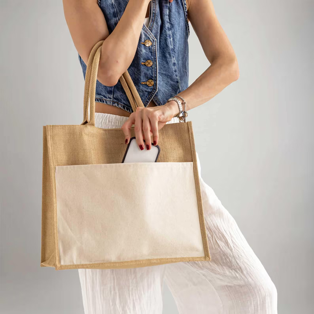 Borsa Tote Personalizzata per  - Women Bags Jute recensione e prezzo